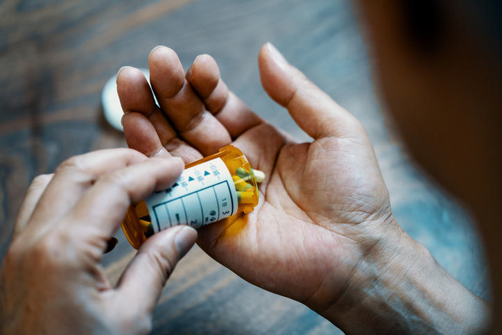 Photo of medication bottle