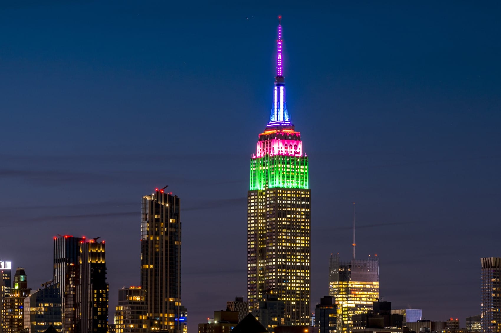 Empire State Building lit for Rare Disease Day